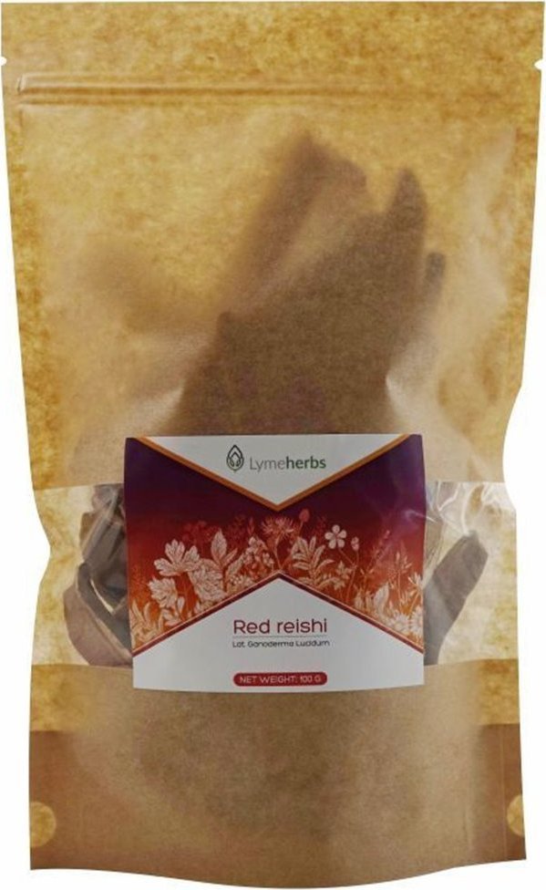 Lymeherbs Grzyb Reishi (Red Reishi) cięty 100g