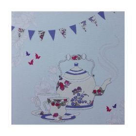 Rossi Karnet Swarovski czajnik z filiżankami CL0501