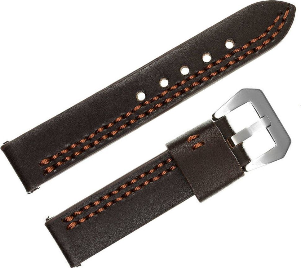 Pacific Skórzany pasek do zegarka 22 mm Pacific W119-2-22