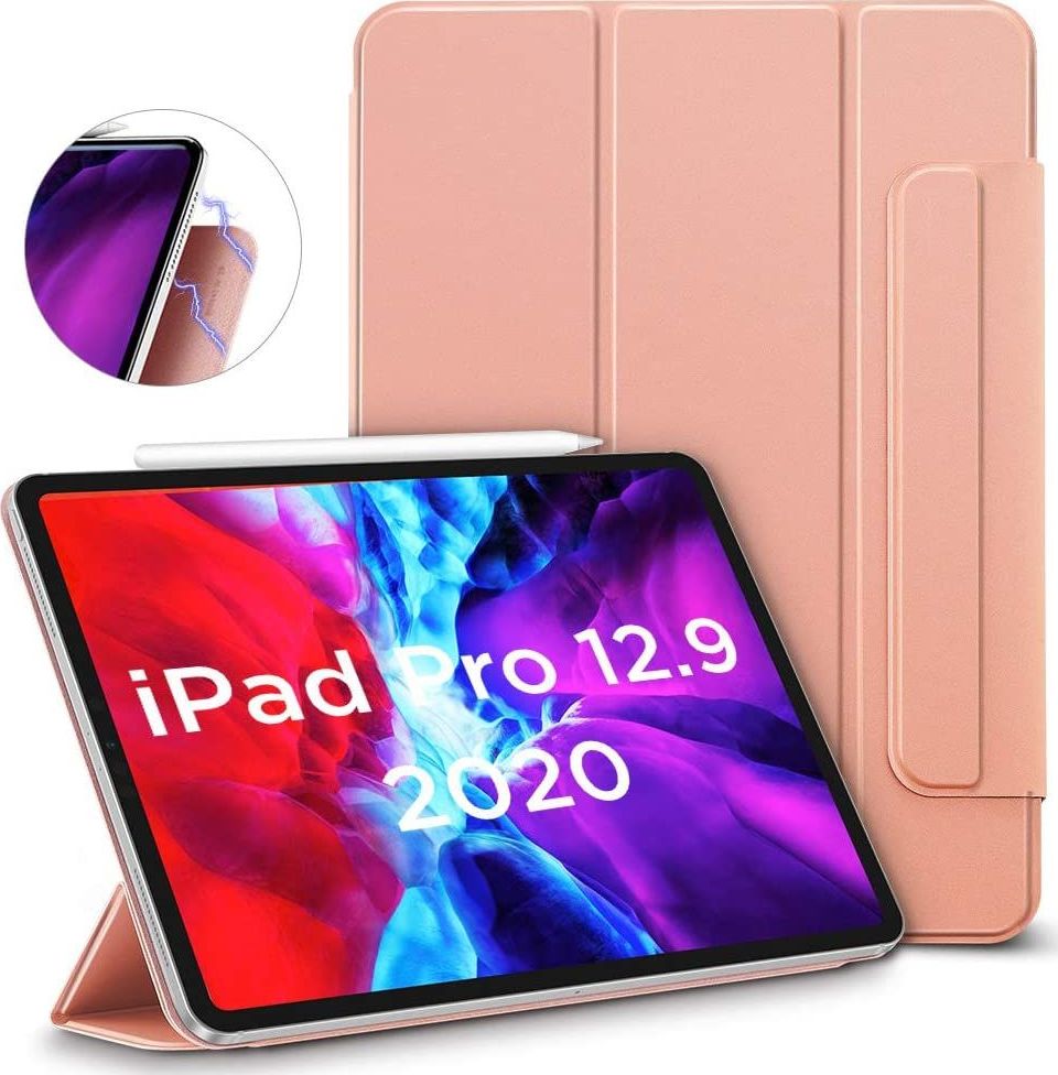 Etui na tablet ESR REBOUND MAGNETIC IPAD PRO 12.9 2018/2020 ROSE GOLD