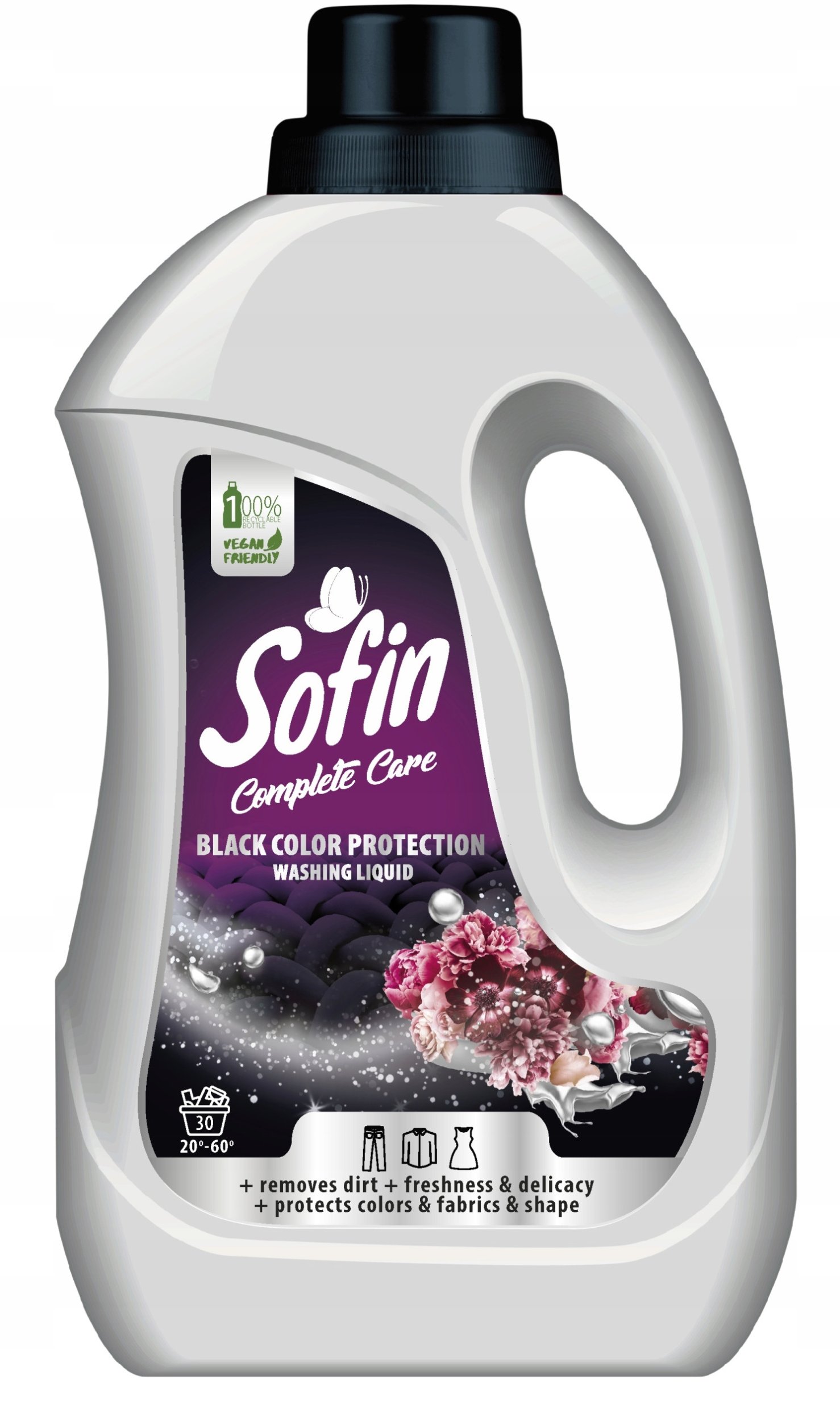 DETERGENT FABRIC SOFIN CARE&BLACK 1.5L