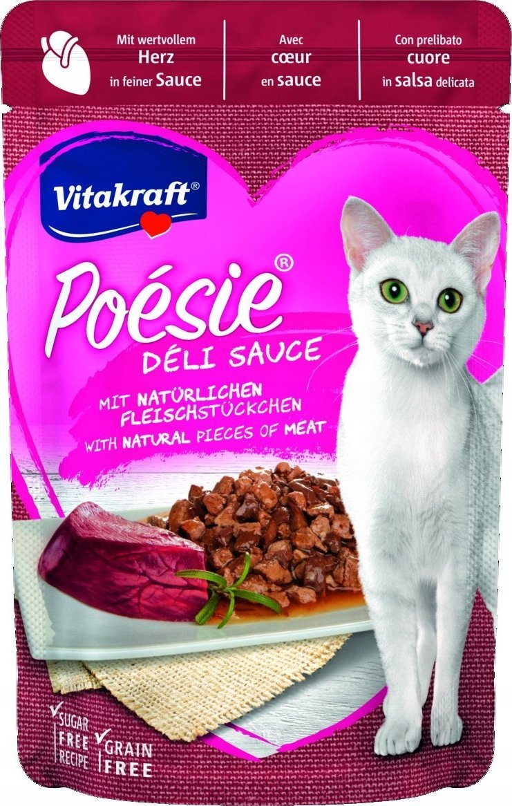 Vitakraft Poesie Delice Plus serce 85g