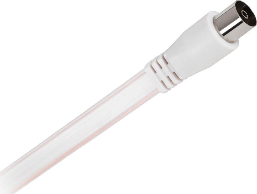 Kabel Antenowy - Antenowy (F) 1.8m biały (KPO3967)