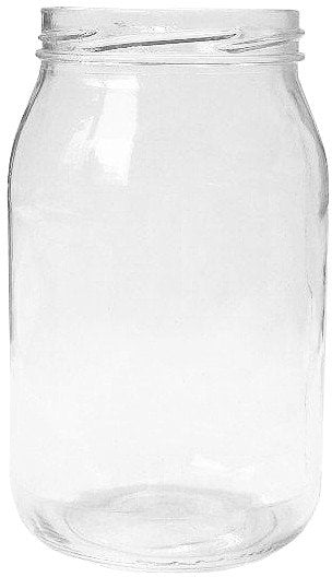 JAR 900ML 6PCS WITHOUT LID 82MM