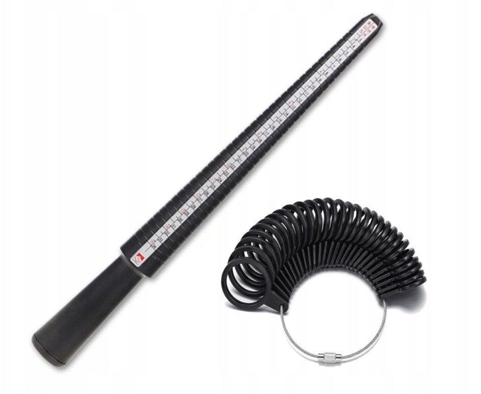 Miara JUBILERSKA do PIERŚCIONKA Trzpień ZESTAW PL