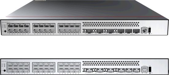Switch Huawei S5700 Series Ethernet Switch - 24*10/100/1000BASE-T ports, 4*10GE SFP+ ports, 2*12GE stack ports