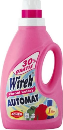 Wirek Płyn do prania tkanin kolorowych 1L