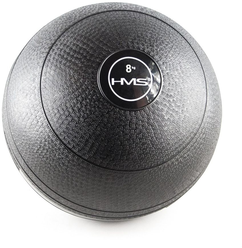 HMS Piłka lekarska Slam Ball Black 8kg czarna (PSB8)