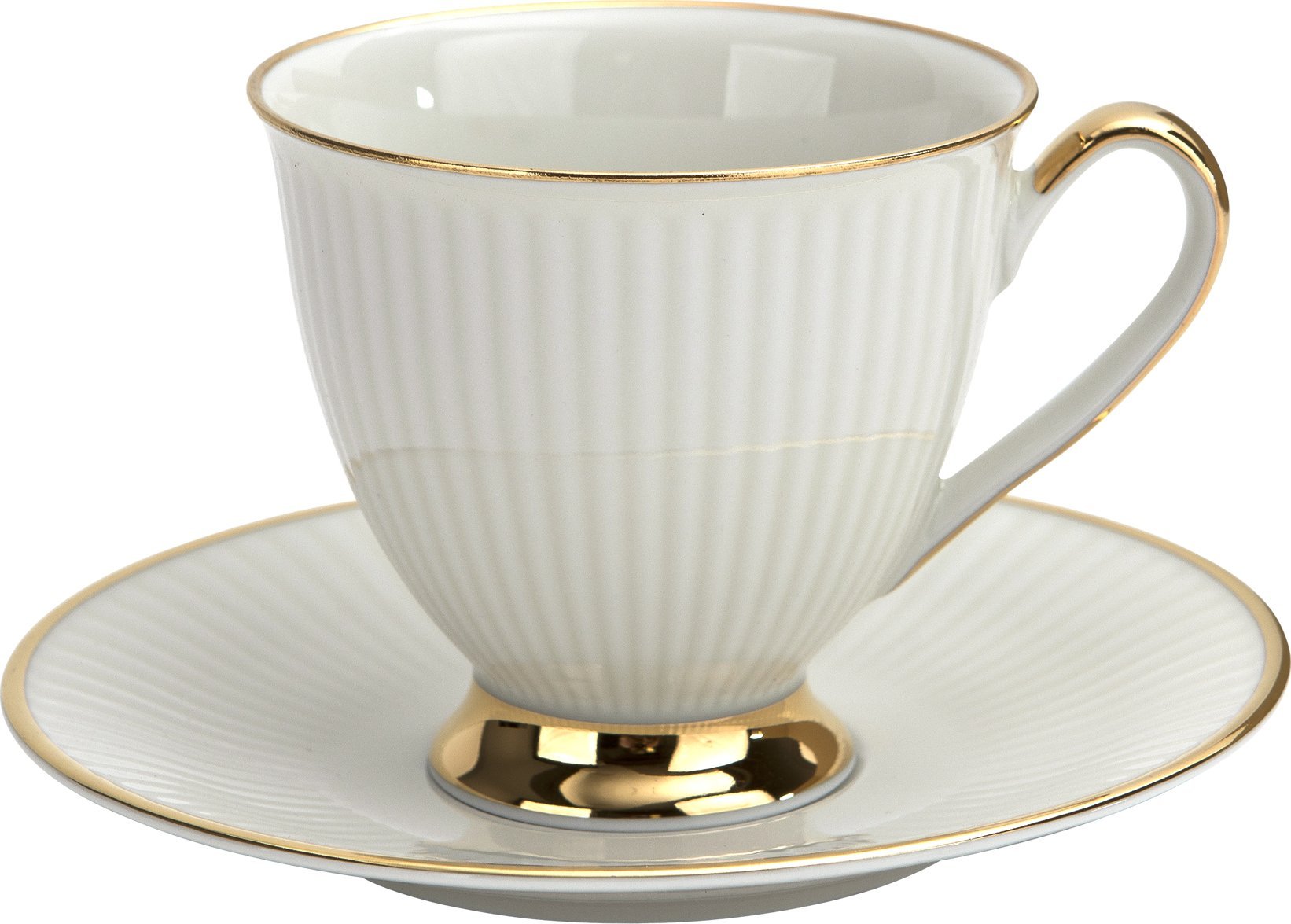 Ćmielów Filiżanka 250 ml ze spodkiem Dalia Perła