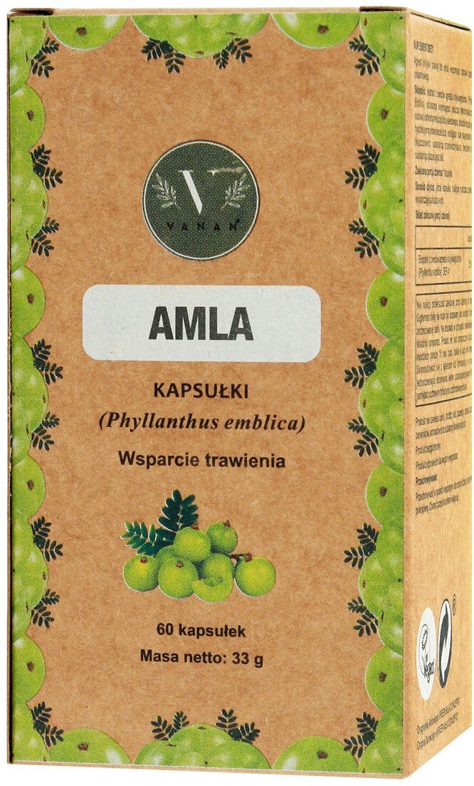 Doctor Life Ajurweda Vanan amal suplement diety wspomagający trawienie i odporność kapsułki 60 szt.