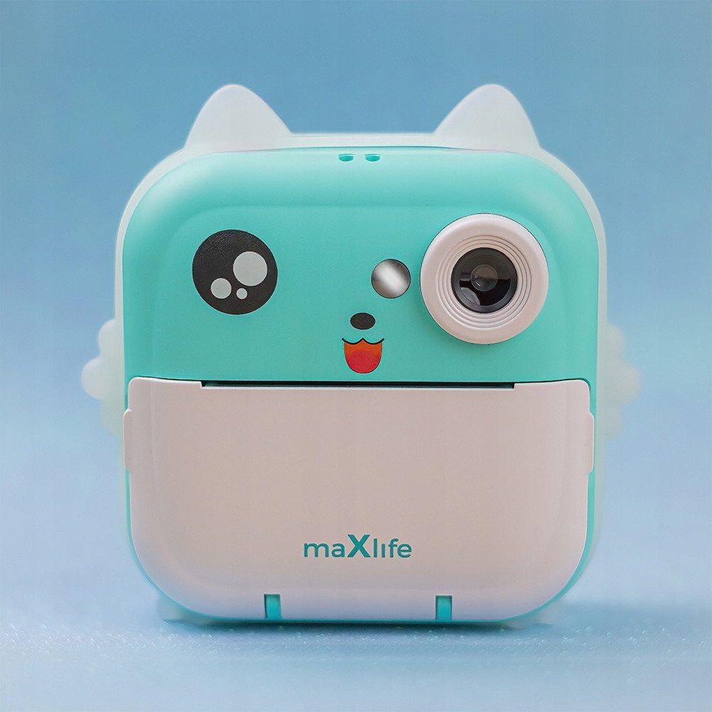 Maxlife MXPC-100 BLUE Children's camera with printing function