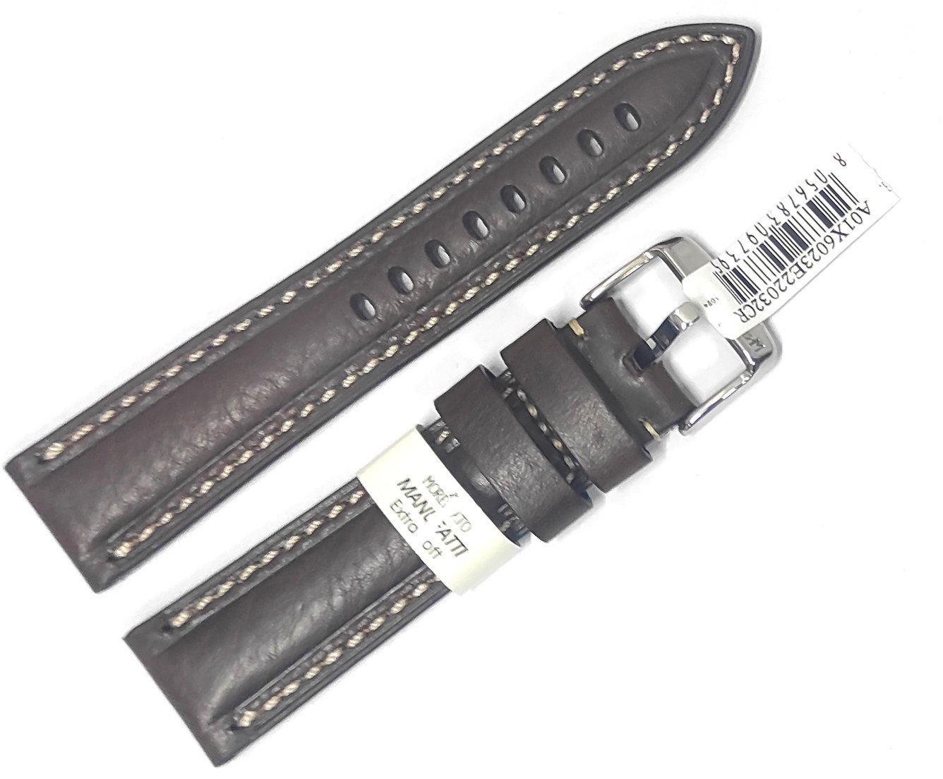 Skórzany pasek do zegarka 22 mm Morellato A01X6023E22032CR22 brązowy .