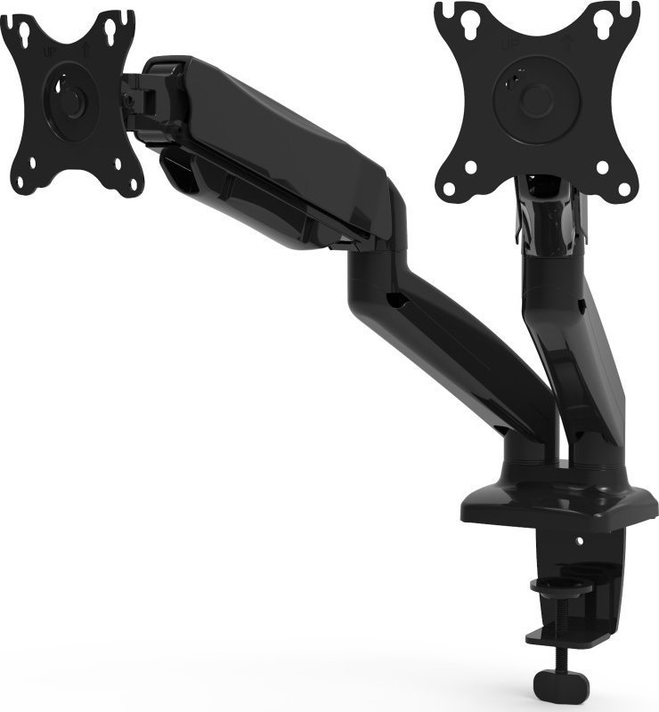 Port Designs Uchwyt biurkowy na 2 monitory do 32" (901105)