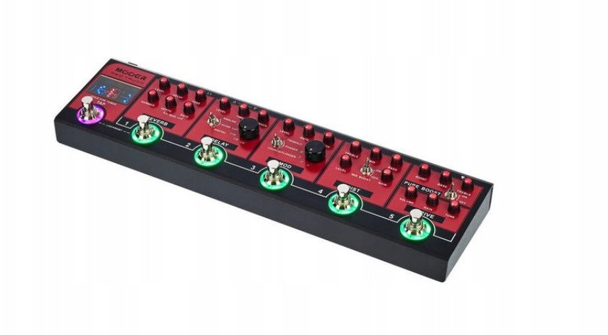 Mooer Red Truck Wszechstronny Multiefekt Gitarowy z Symulacją Wzmacniacza