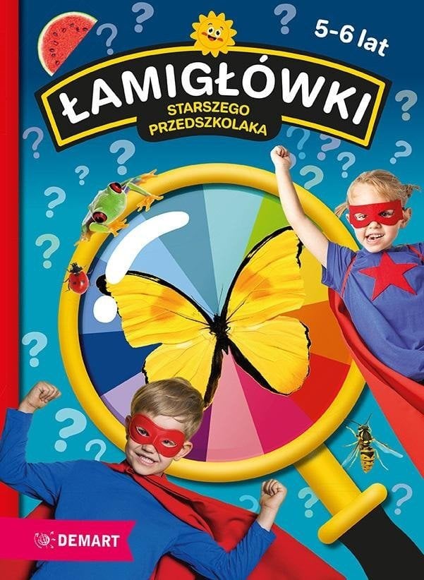 Demart Łamigłówki starszego przedszkolaka