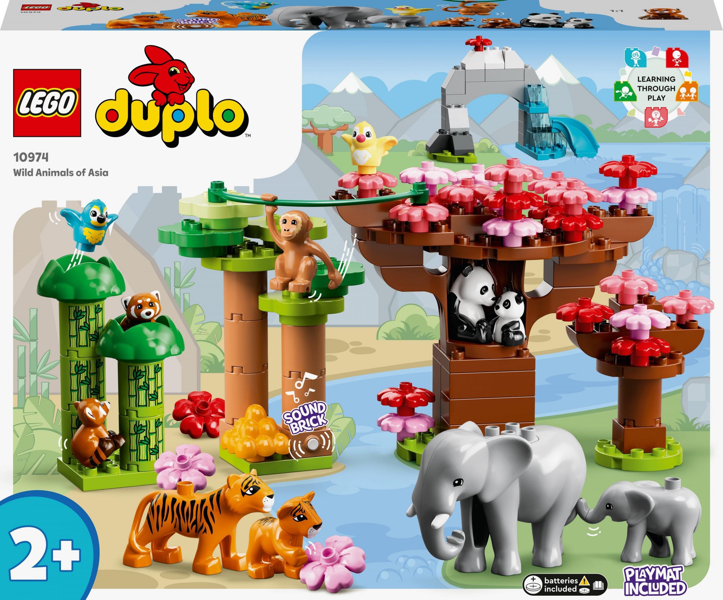 LEGO Duplo Dzikie zwierzęta Azji (10974)