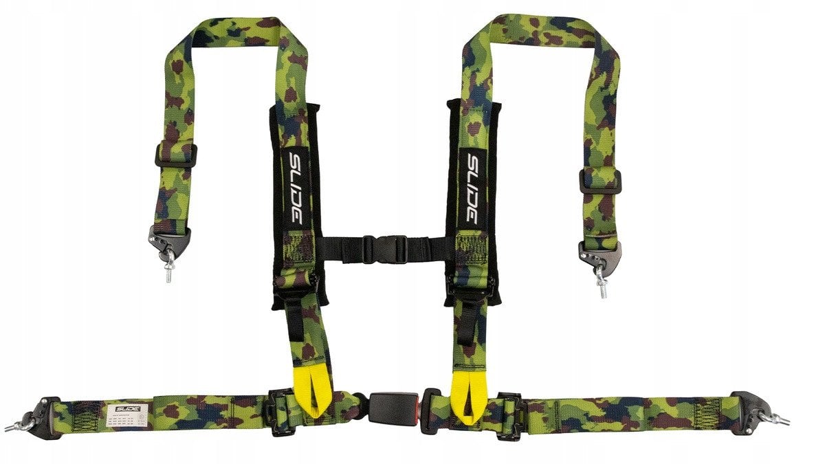 Pasy sportowe Slide V2 Camo 4P 2" E4