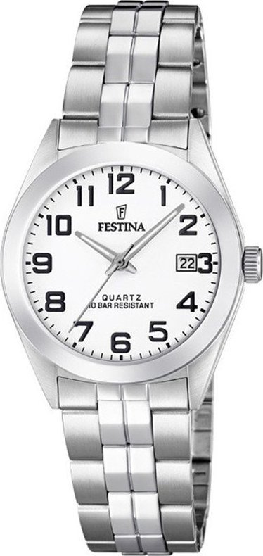 Zegarek Festina Zegarek damski Festina F20438-1 srebrny