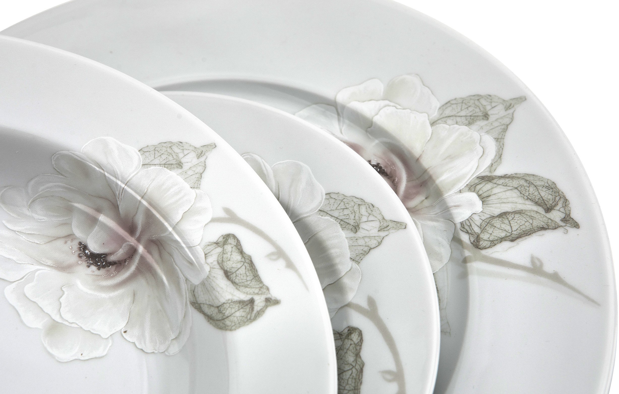 Komplet talerzy dla 6 osób Elite Stock G883/S026