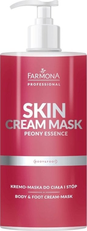 XXXX____Farmona Professional (Farmona) Farmona SKIN CREAM MASK PEONY ESSENCE Kremo - maska do ciała i stóp 500ml.