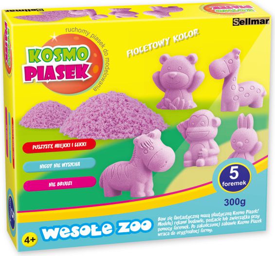 Sellmar SELLMAR Kosmo piasek, wesołe zoo - KP300