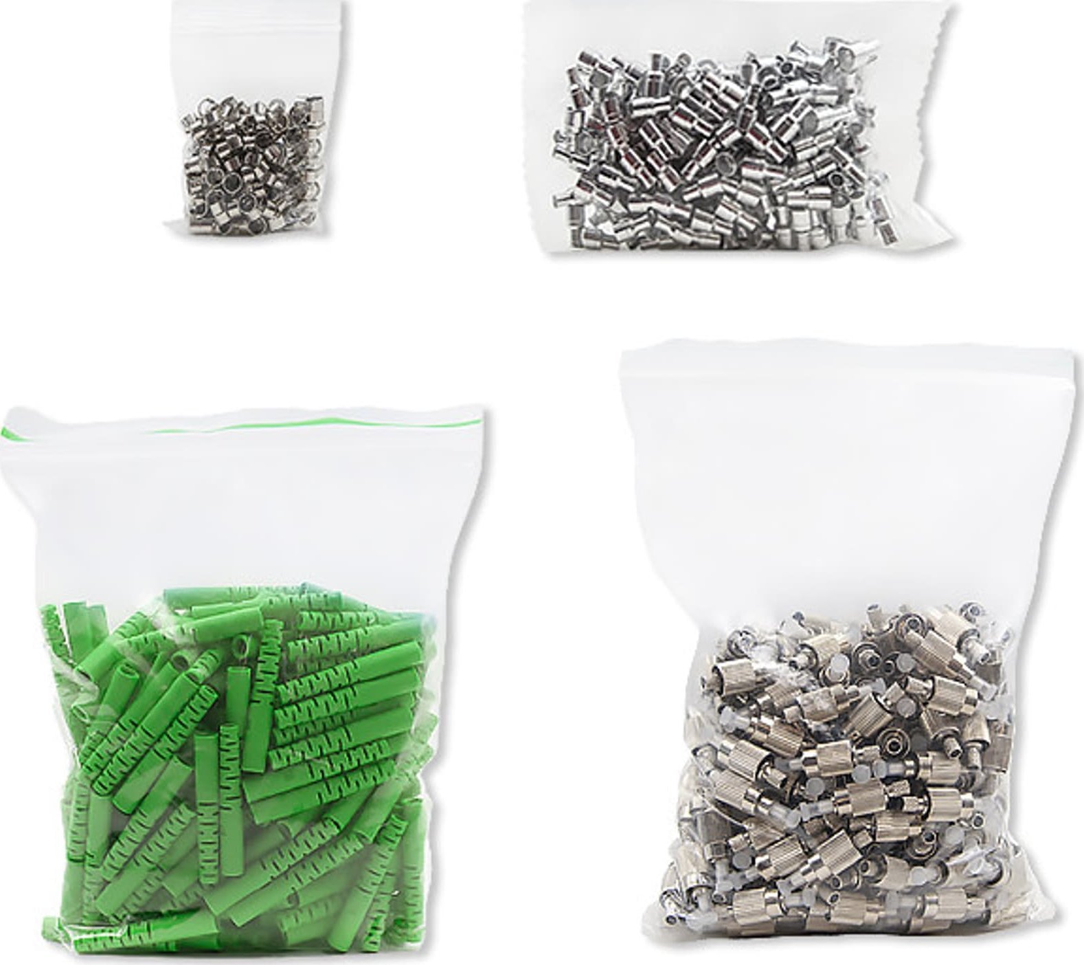 Qoltec Złącze światłowodowe FC/APC | Singlemode | 2.0mm | Zestaw montażowy | 200szt.