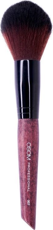 Bahco OSOM Professional Precision powder brush kosmetinis teptukas biriai, mineralinei pudrai, koregavimui, itin aukštos kokybės, sintetinio plauko še