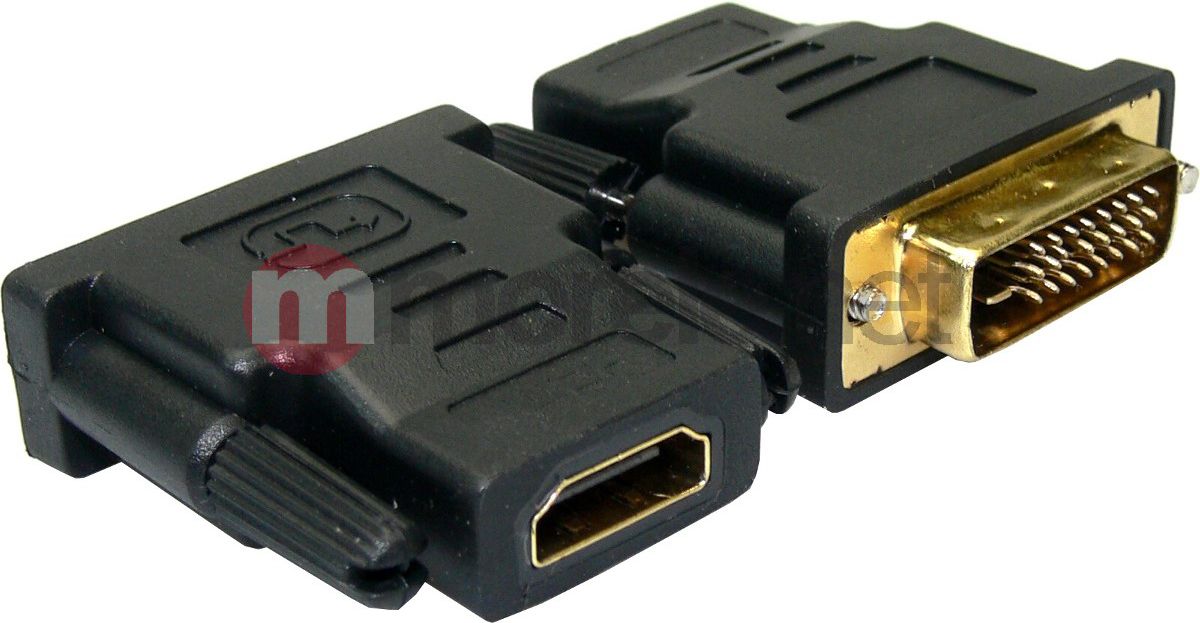 Adapter AV Sandberg HDMI - DVI-D czarny (50739)