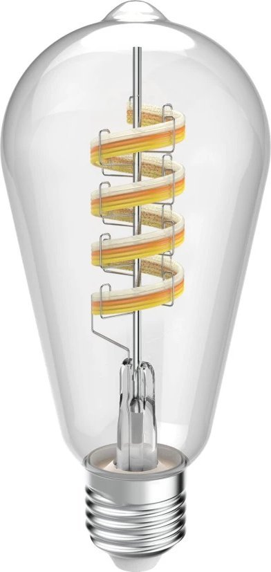 Hama ŻARÓWKA LED WIFI E27, 4,9W RGBW, FILAMENTOWA RETRO, MATTER