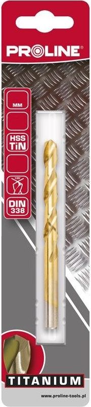Wiertło Pro-Line WIERTŁO DO MET HSS TIN DIN338 SZLF.12.5MM SZT.1 BLIS PROLINE