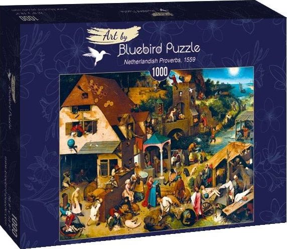 Bluebird Puzzle Puzzle 1000 Przysłowia, Brueghel