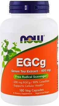 NOW Foods EGCg 400mg 180 kapsułek