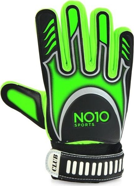 NO10 Rękawice bramkarskie NO10 Club zielone 56094 4