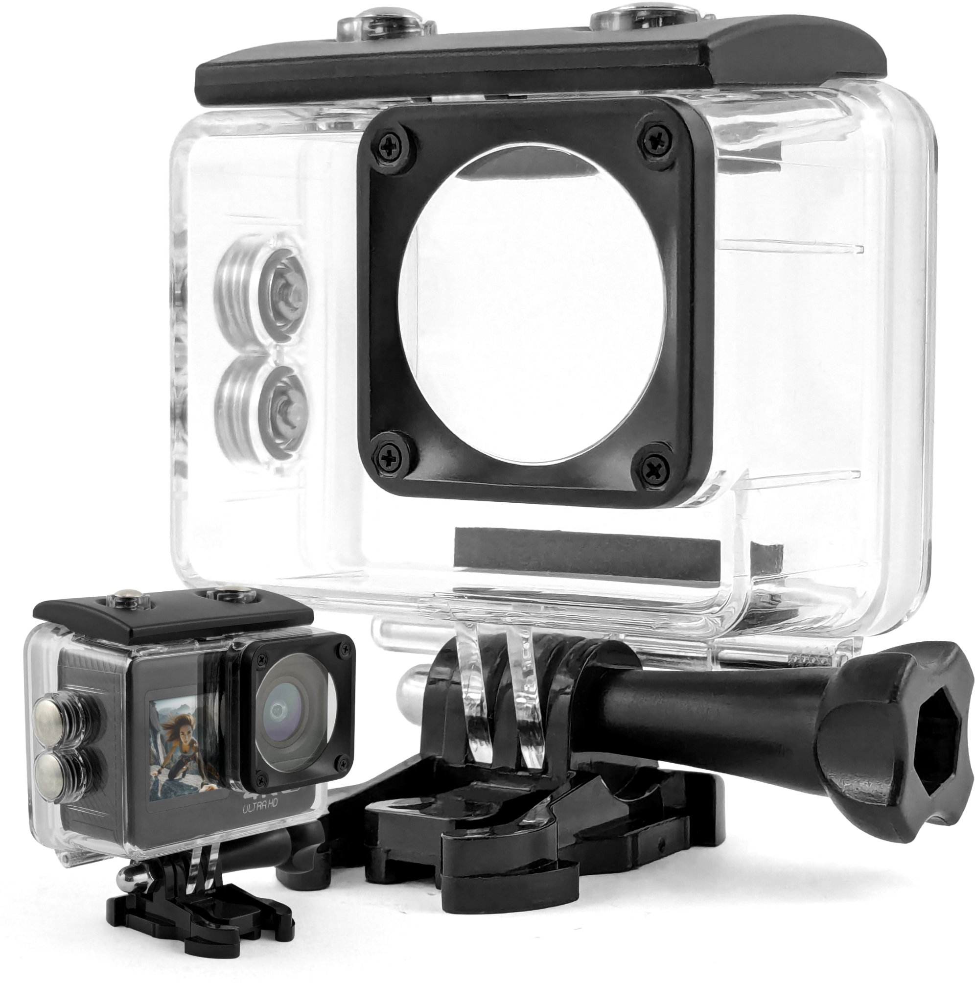 Obudowa Wodoszczelna do Kamery Sportowej GOMEDIA V35 Case Ochrona do 30m