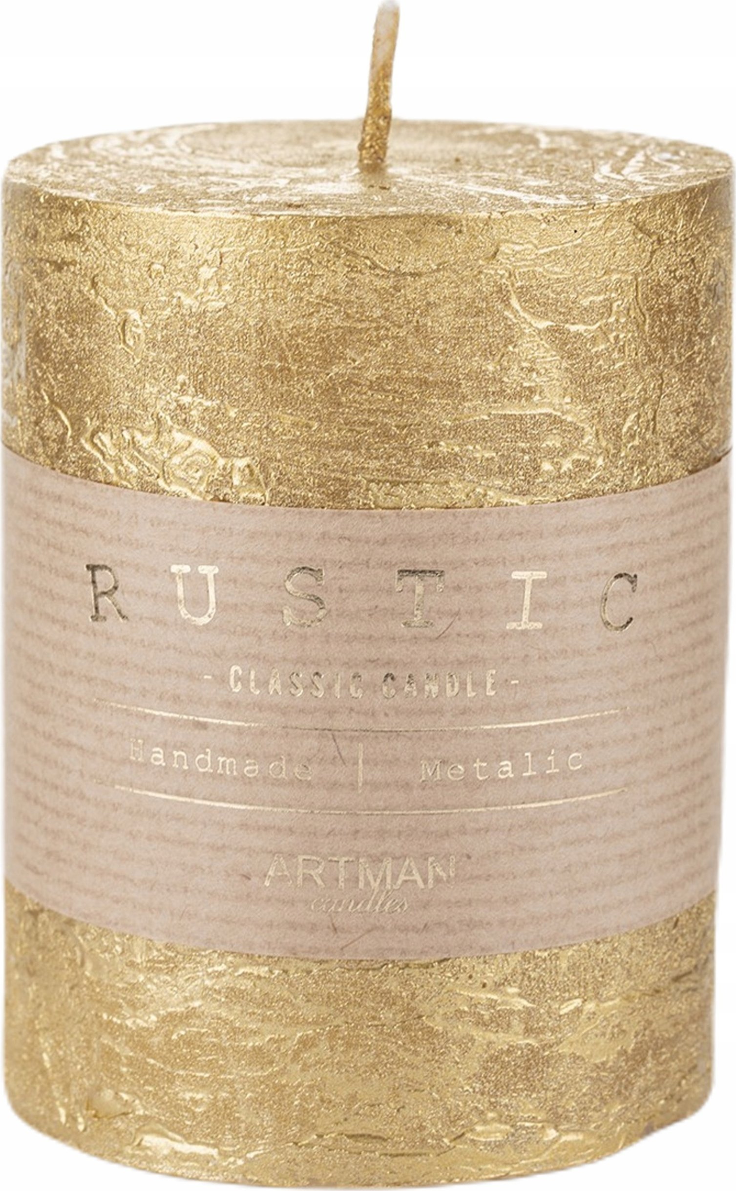 Sirius Sirius Sara Calendercandle Ø5xH29cm, Gold Dots