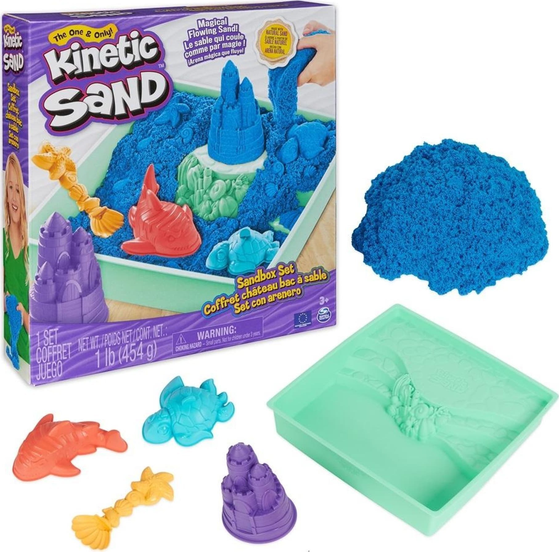 Spin Master SPIN Kinetic Sand zestaw piaskownica 6067800 /6