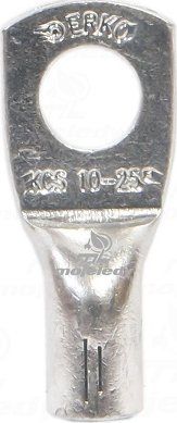 Erko Końcówka oczkowa rurowa KCS CU 25mm M10 1szt ERKO