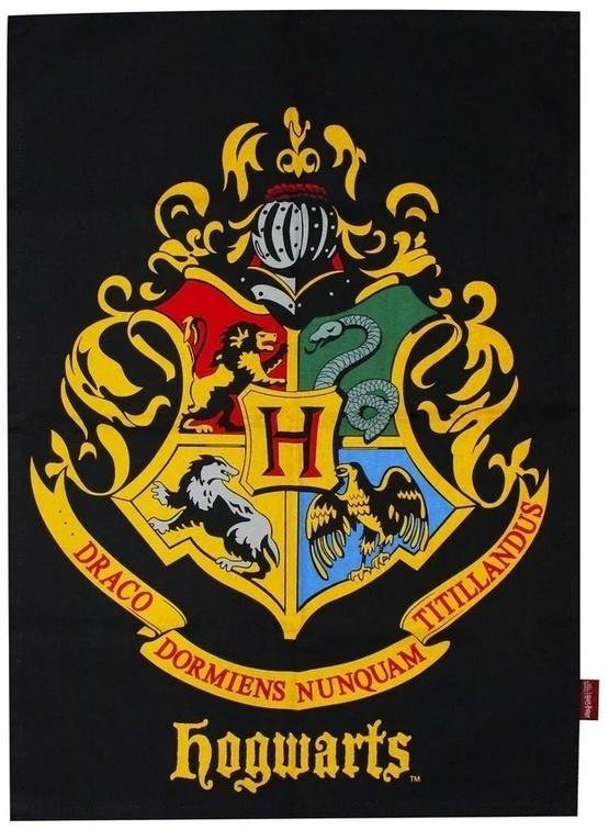 Harry Potter Ręcznik kuchenny Herb Hogwartu