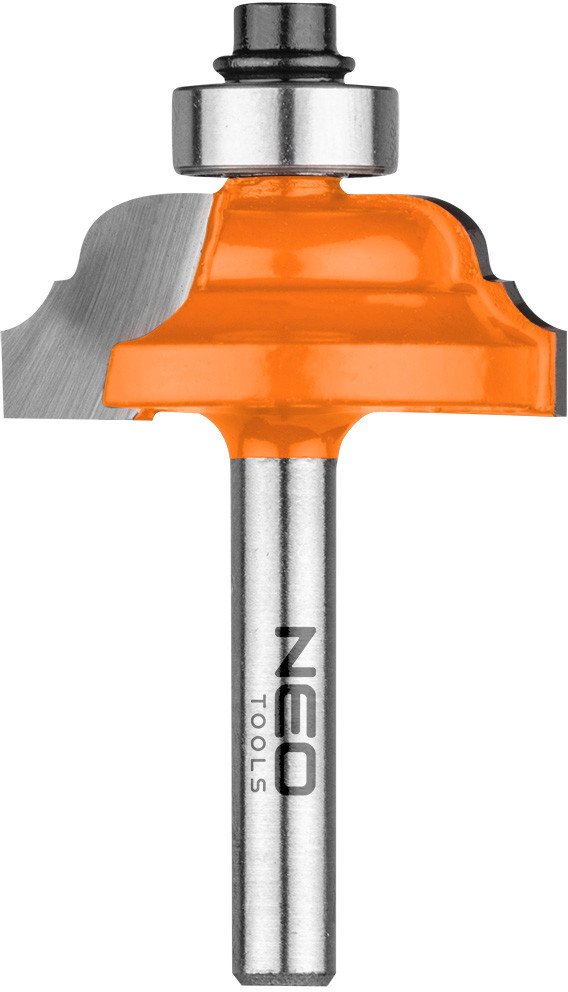 Frez kształtowy z łożyskiem, ozdobny, TCT, 31.7 x 12.7 mm, trzpień 6 mm