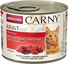 Animonda ANIMONDA Cat Carny Adult smak: wołowina 12 x 200g