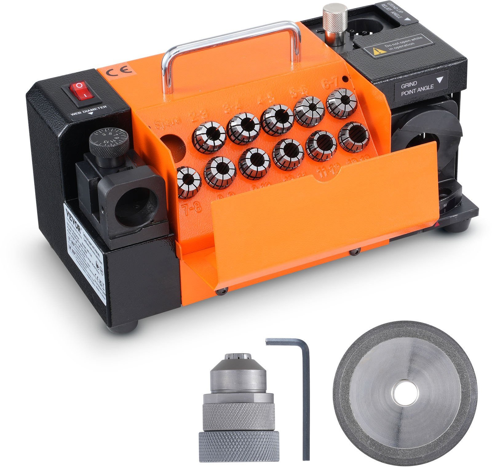 Ostrzałka szlifierka do wierteł 3-13 mm