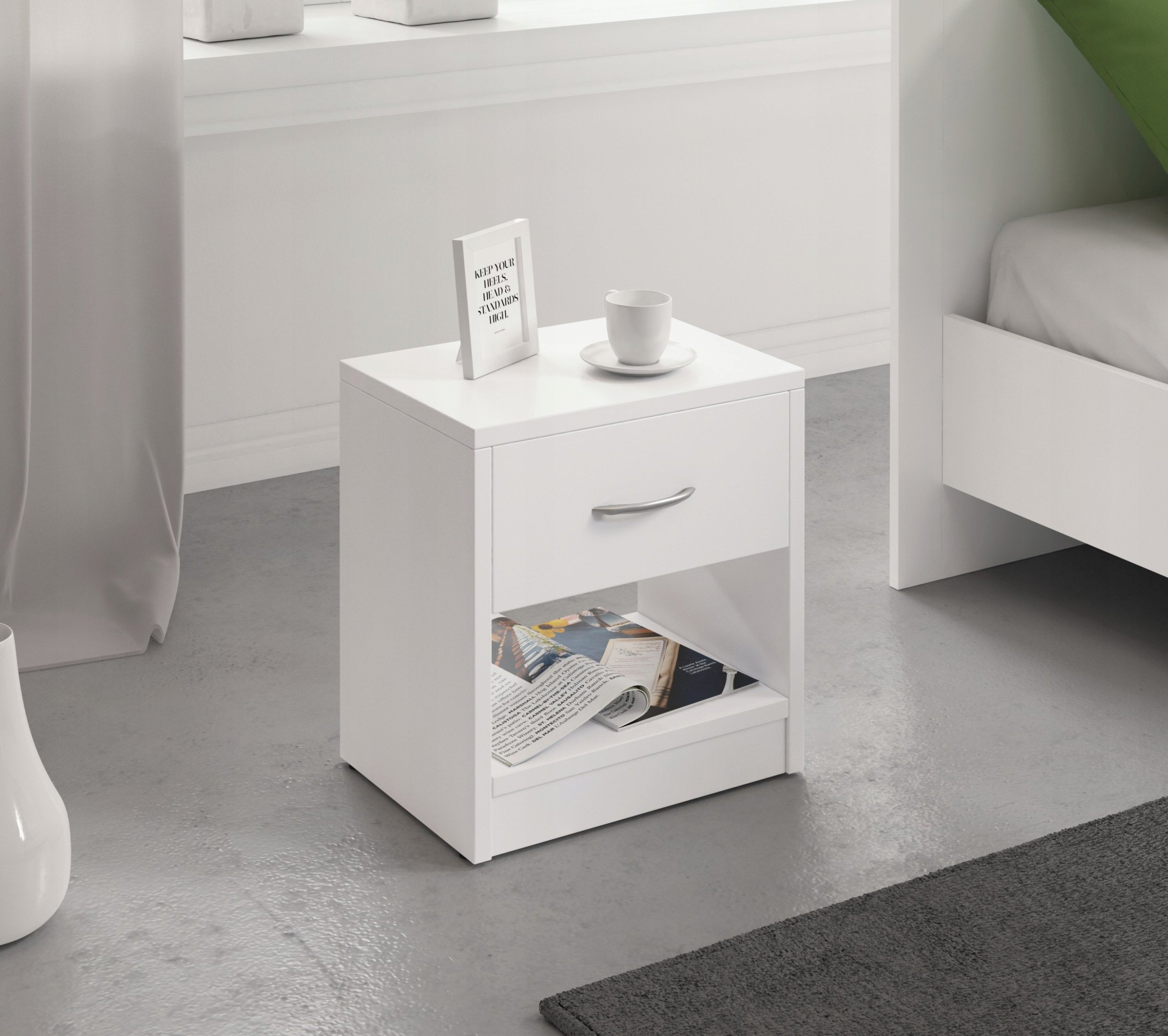 Vivaldi Meble Nako 1S Biały mat