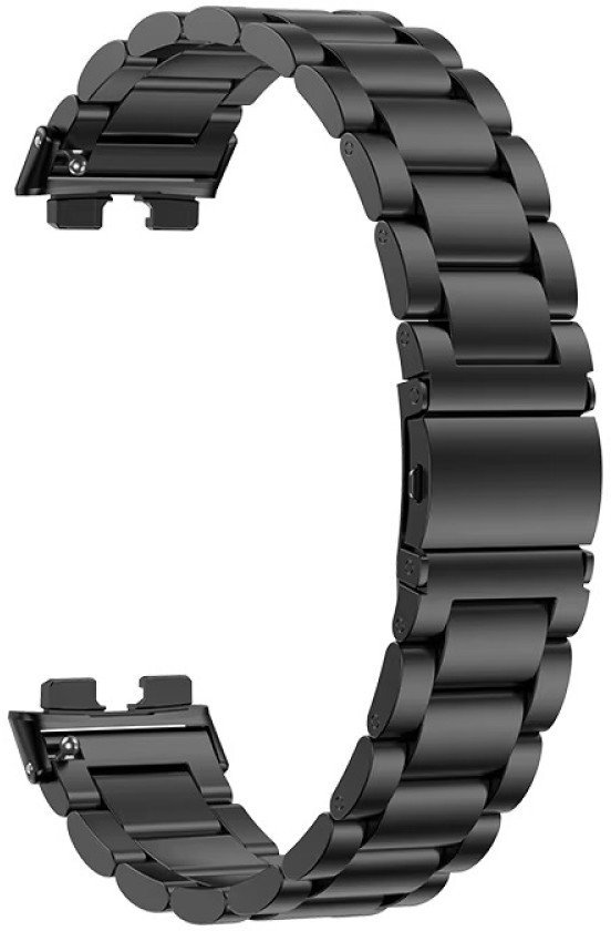 BRANSOLSTALOWA BRANSOLETA HUAWEI BAND 8 / HUAWEI BAND 8 / 9 / 10 CZARNA