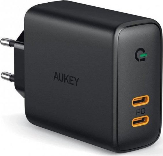 Ładowarka Aukey 2x USB-C 3 A (PA-D2)