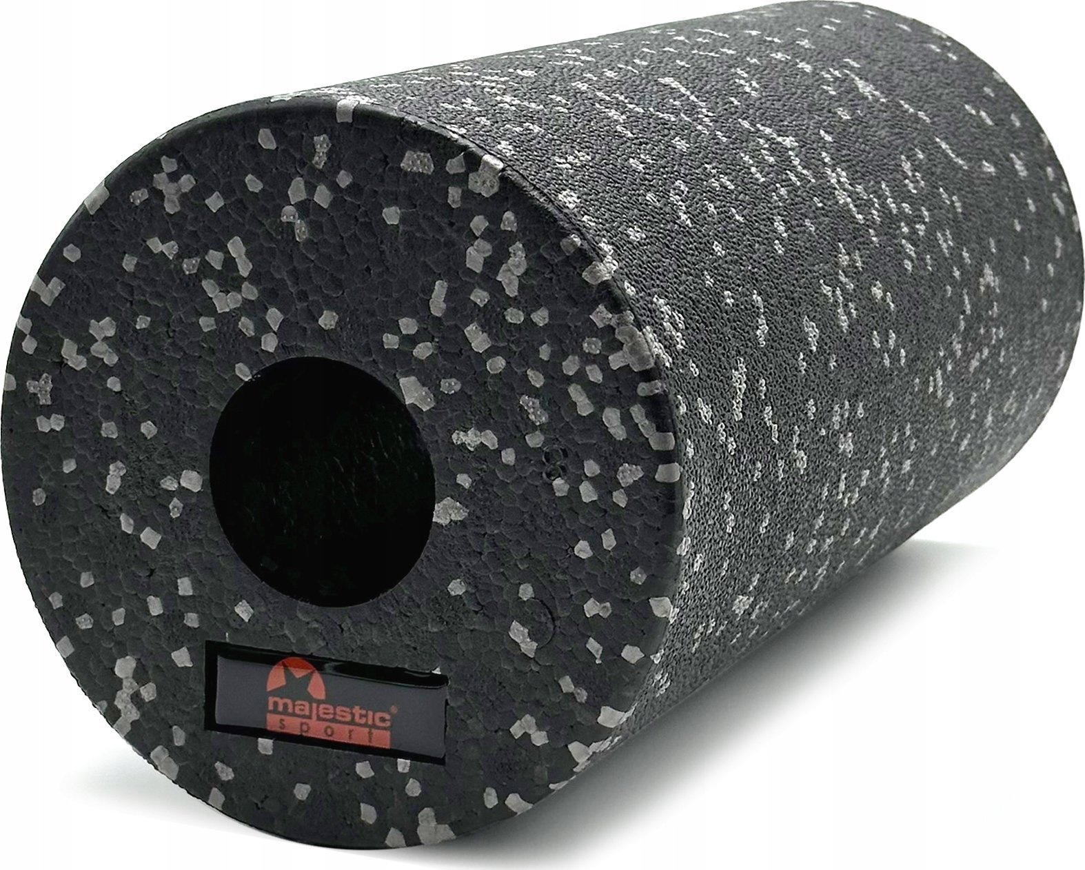 Roller do masażu Majestic Sport TENSO 29,5x15 cm czarno-szary