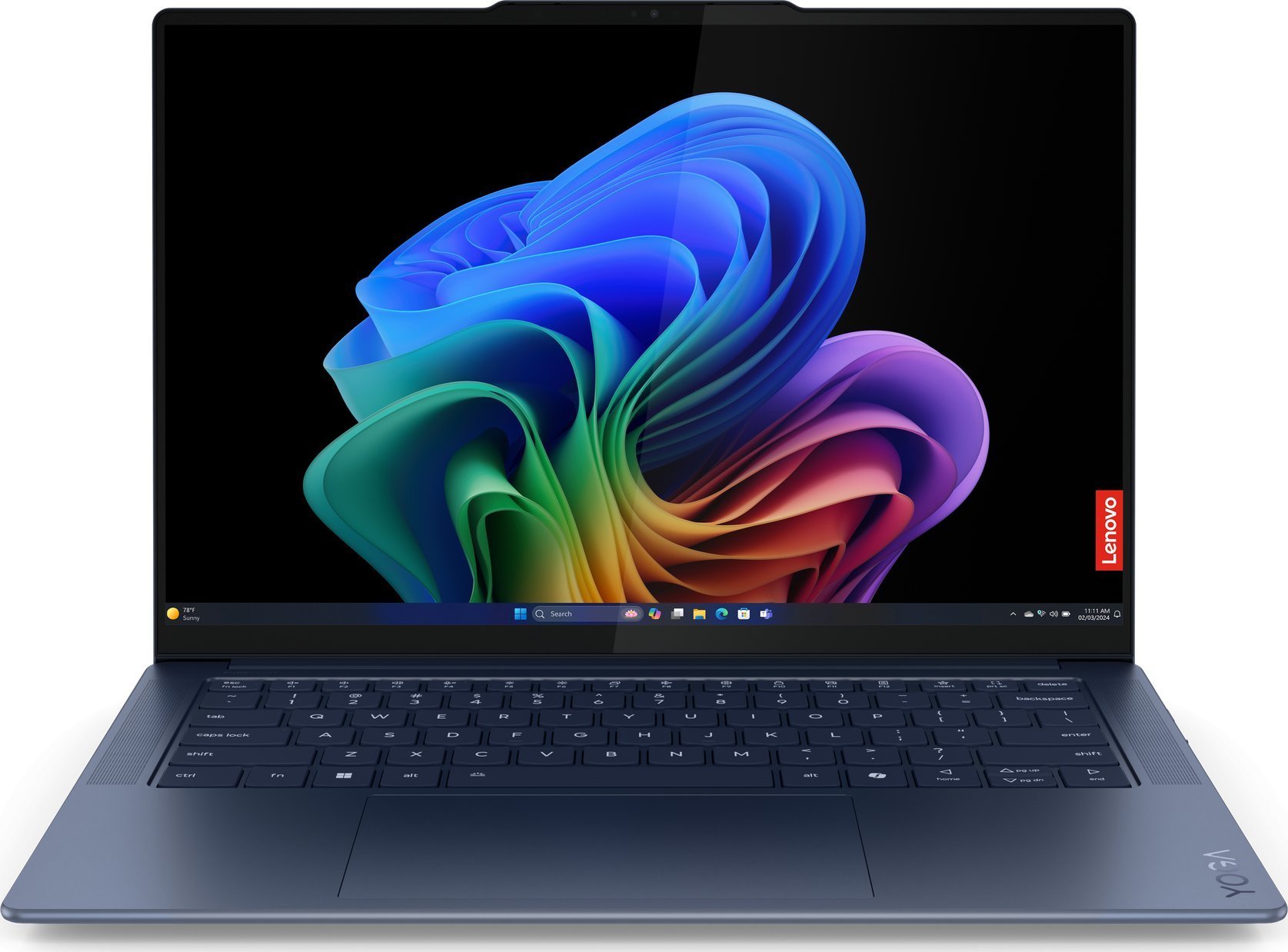 Laptop Lenovo Yoga Slim 7 14Q8X9 X Elite X1E-78-100 / 32 GB / 1 TB / W11 / 90 Hz (83ED0028MX)