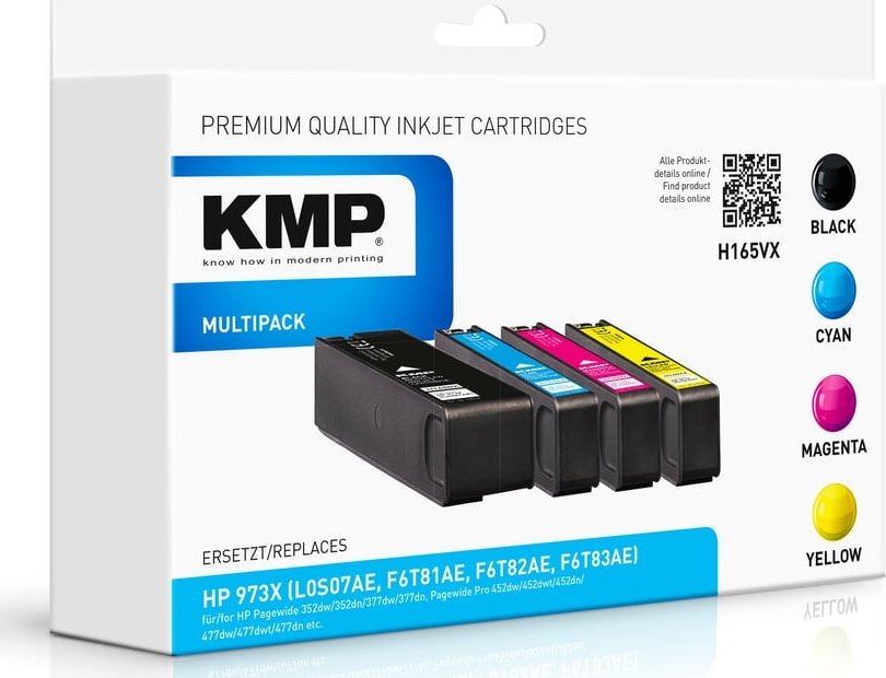 Toner KMP KMP 1752,4005 kaseta z tonerem 4 szt. Zamiennik Czarny, Cyjan, Purpurowy, Żółty