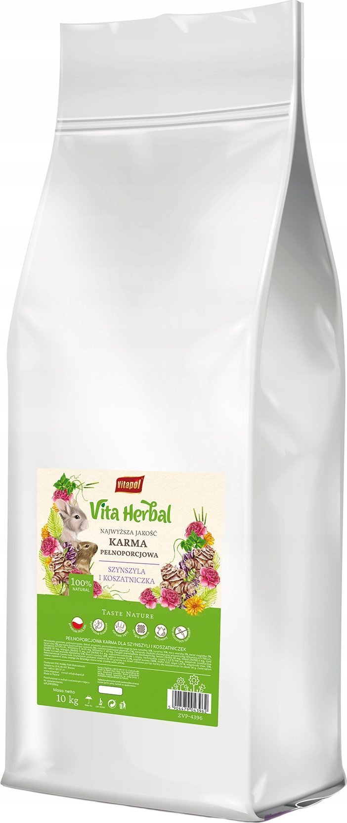 Vitapol Karma podstawowa Vita Herbal dla szynszyla 1000g (ZVP-4396)