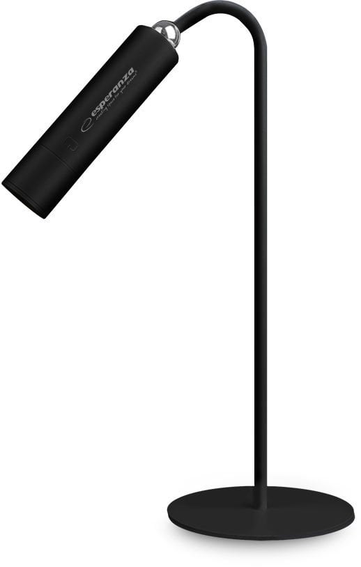 Lampka biurkowa Esperanza czarna