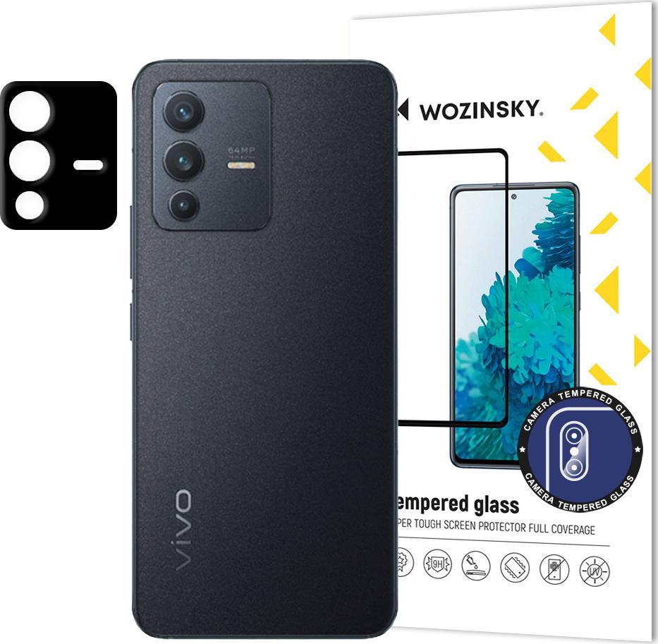 Wozinsky Wozinsky Full Camera Glass szkło hartowane 9H na cały aparat kamerę Vivo V23 5G
